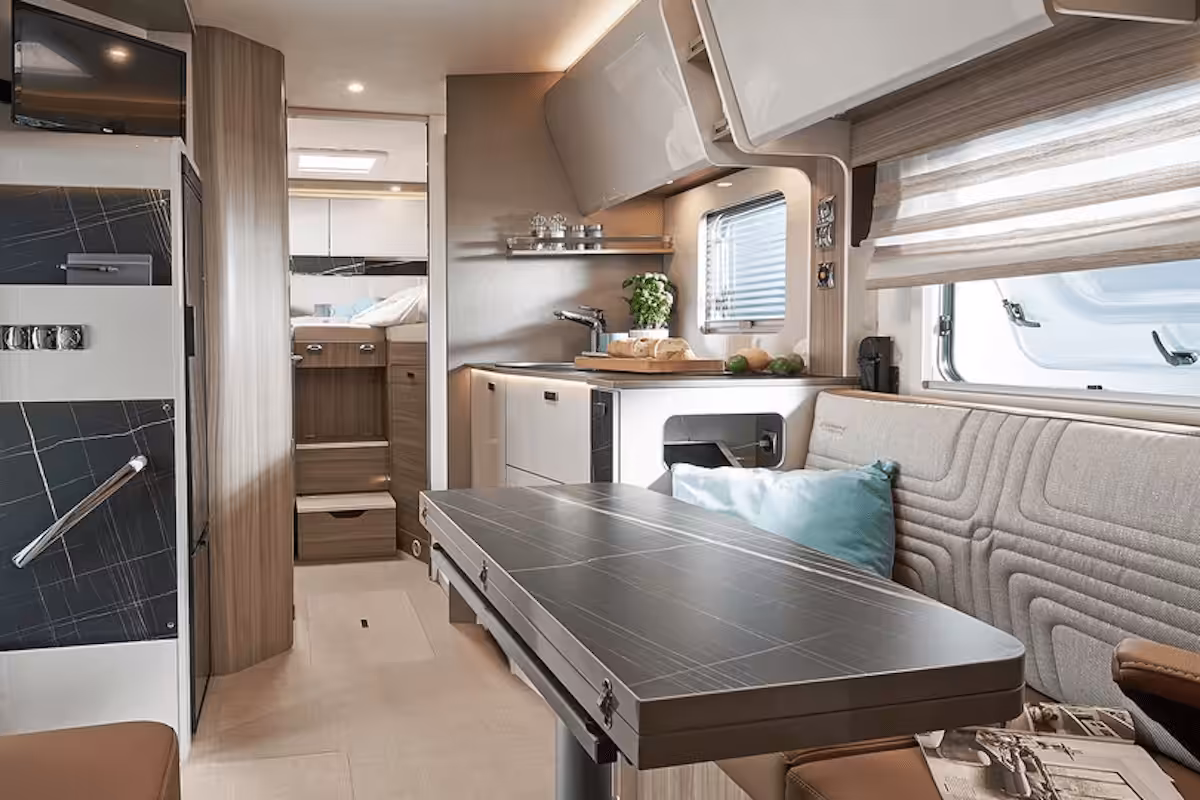 Burstner Motorhome Comfort Block